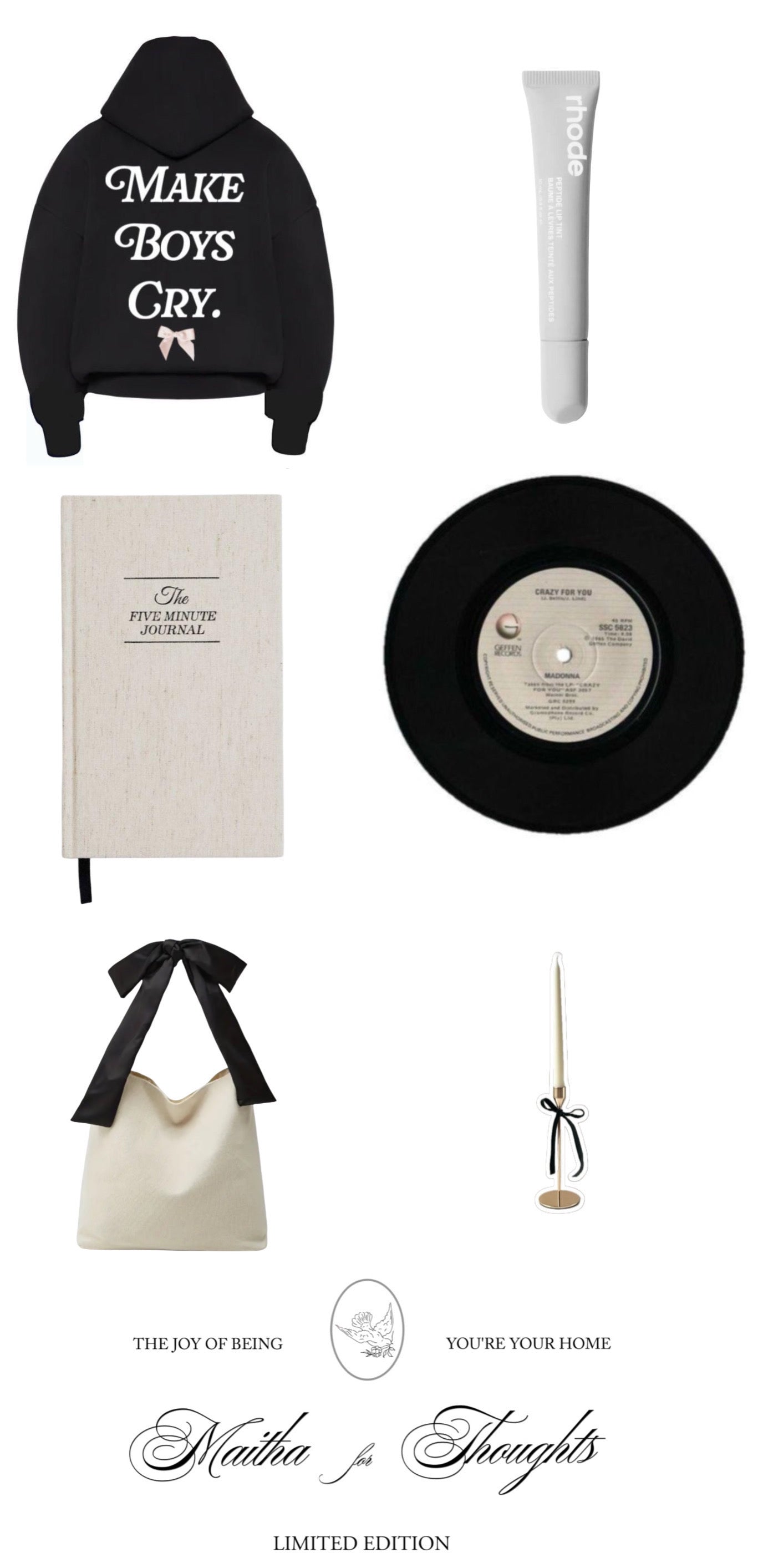 Maitha x Thoughts Signature Hoodie